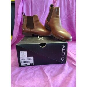 Ferro Aldo Croaven Men's Classic Mid-Top Chelsea Boots Brown 11